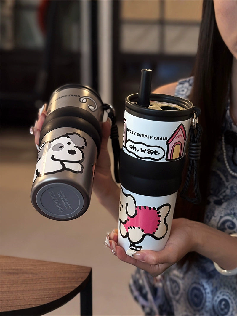 Large-Capacity Travel Tumbler