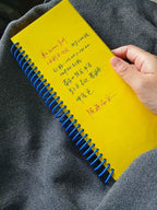 A6 Colorful Spiral Bound Thick Journal