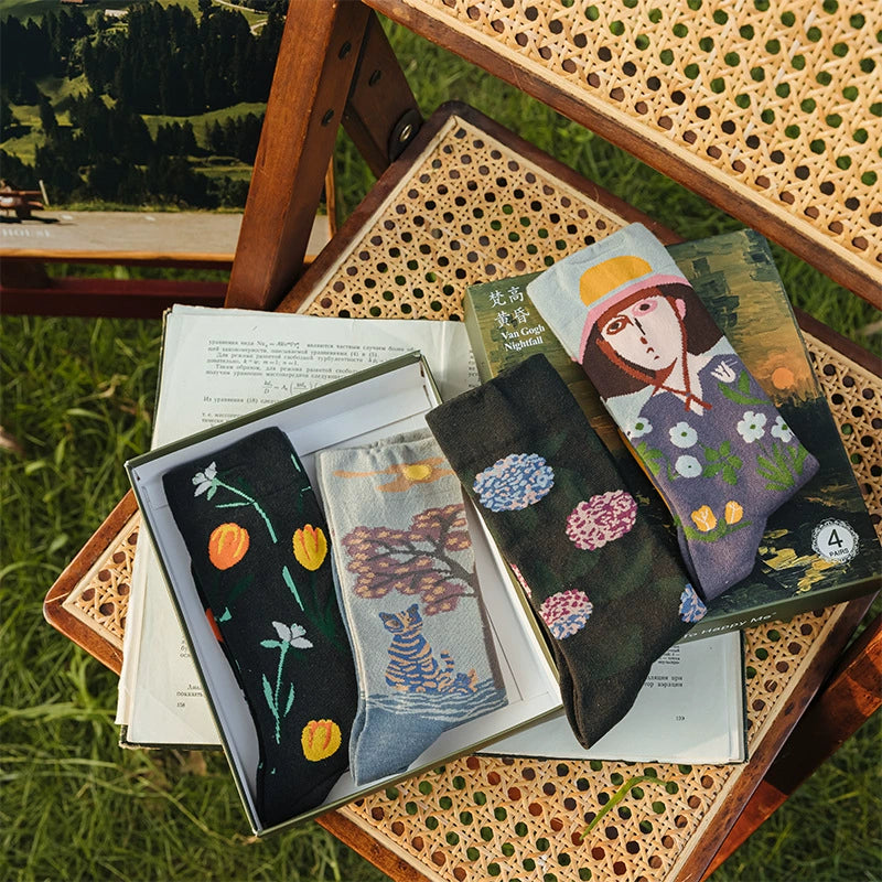 Museum Collection Art Socks Gift Box