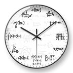 Creative Math Formula Wall Clock For Math Geek