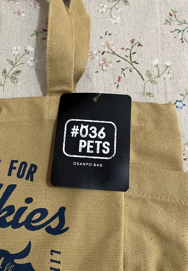 Dog-Walking Days Canvas Tote