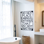 Inspirational Saying Wall Tapestry