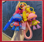 Eyepatch Bear Keychain