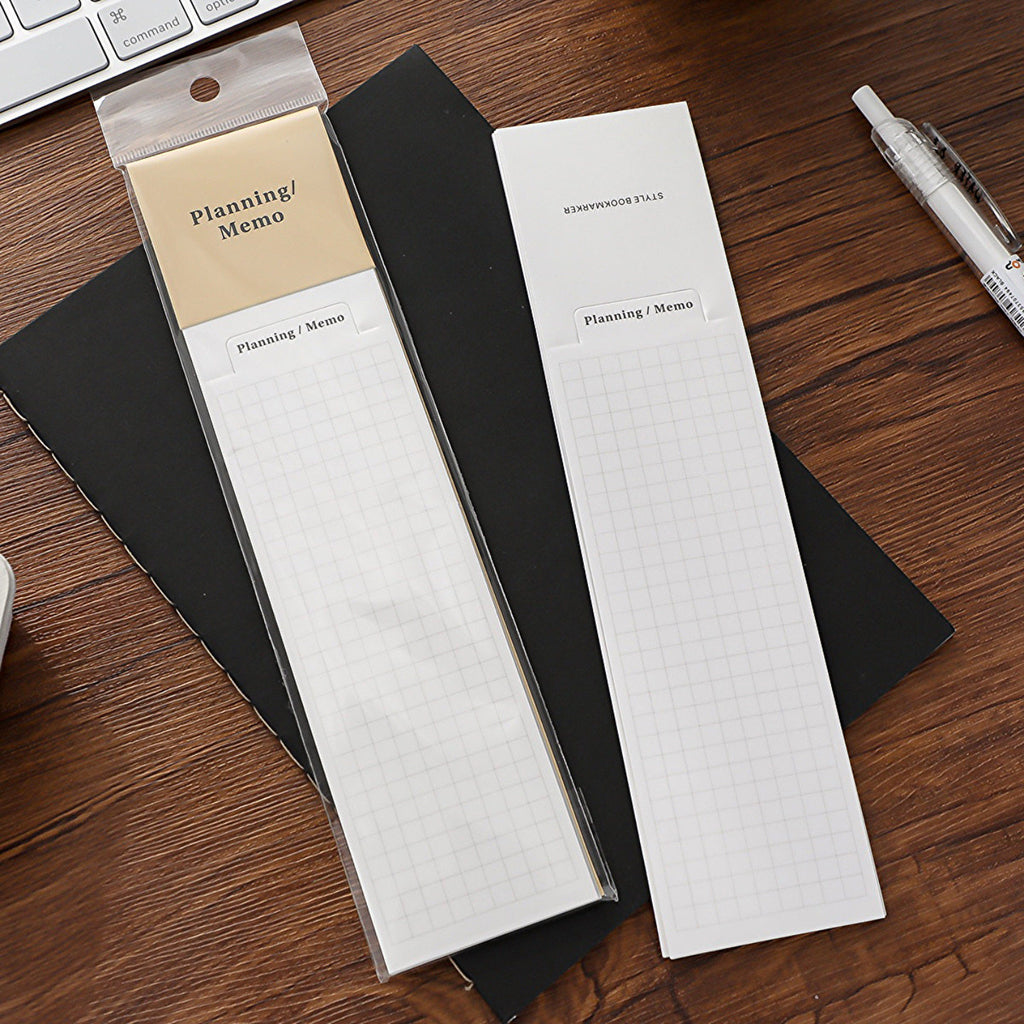 Japanese Style Minimalist Memo Pad Set