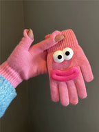 Googly Finger Wool Gloves