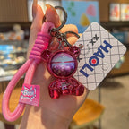 Galaxy Space Bear Keychain