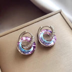 Galaxy Nebula Hoop Earrings