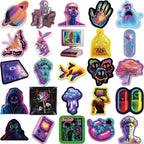 Cyberpunk Holographic Sticker Pack