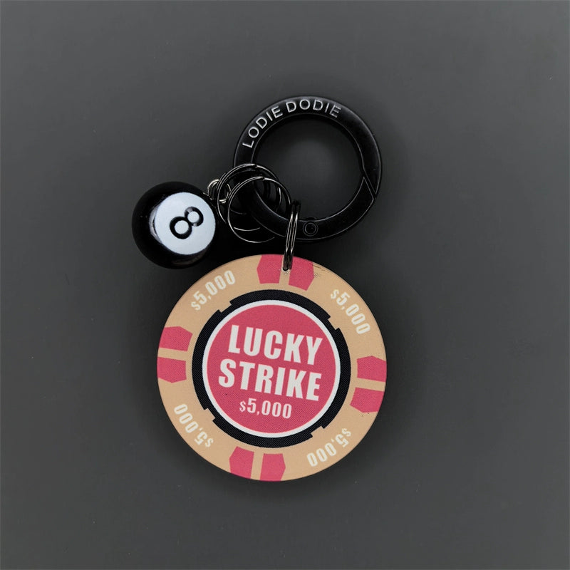 Poker Chip Keychain