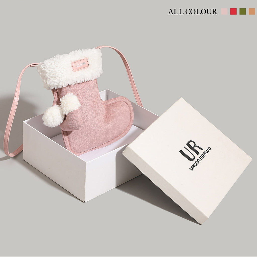 Cozy Boot Mini Crossbody Bag