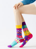 Mismatched Food Pair Socks