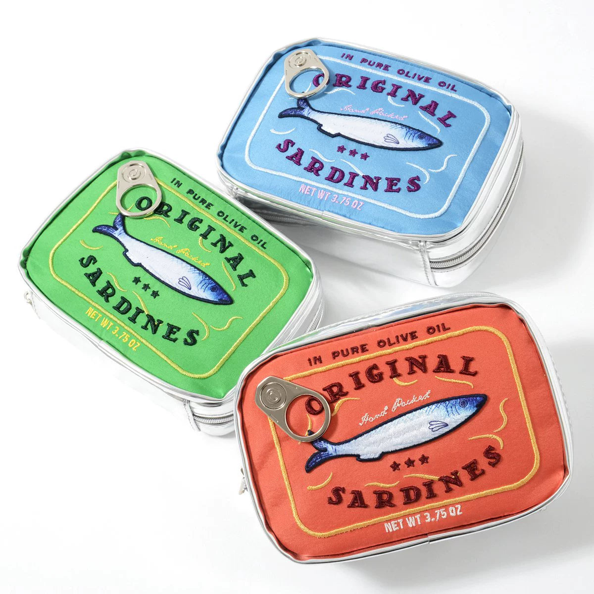Sardine Tin Can Cosmetic Bag