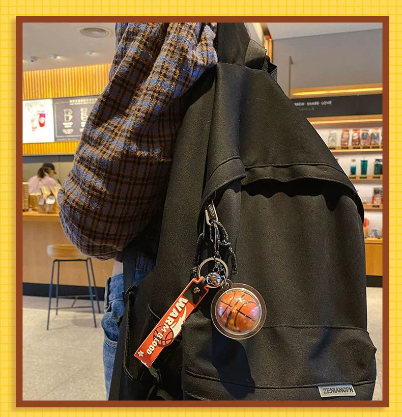 Street Basketball Keychain