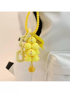 Grape Bunch Animal Keychain