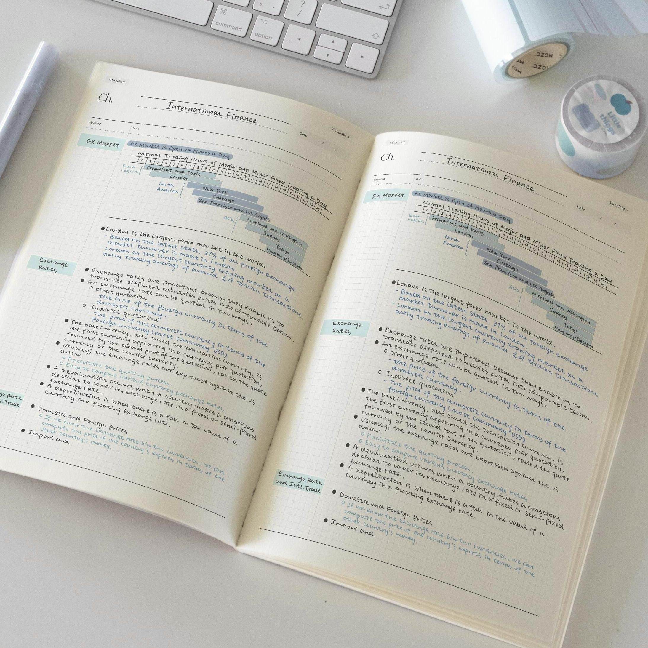 Korean Style Aesthetic Tearable Writing Pad