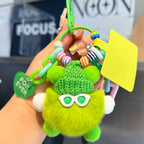 Plush Soot Ball Keychain