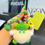 Plush Soot Ball Keychain