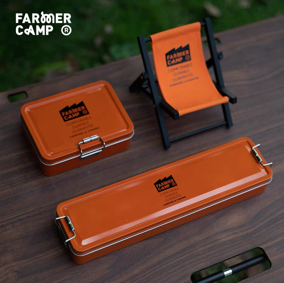 Vibrant Iron Storage Tin