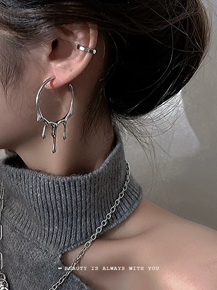 Liquid Lava Earrings