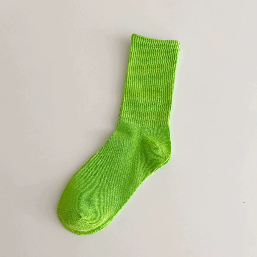 Neon Color Ankle Socks