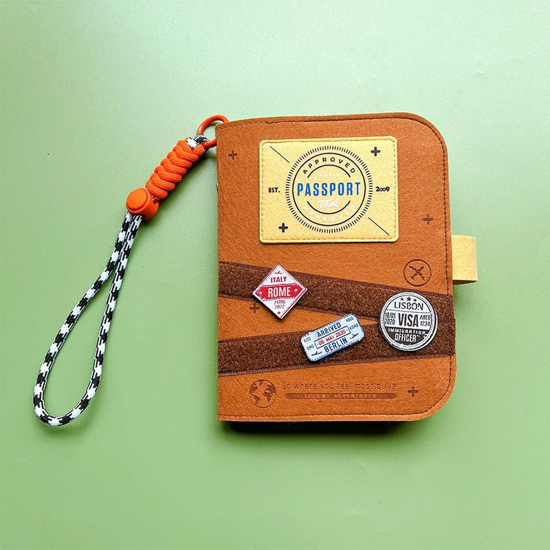 Felt Cover Traveler's Journal