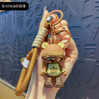 Eyepatch Bear Keychain