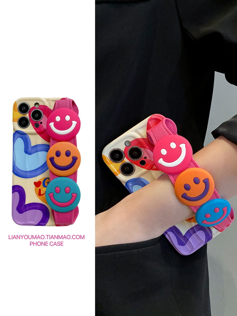 Smiley Graffiti Phone Case