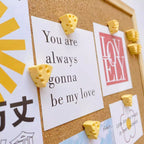 Cheese Wedge Push Pins Set