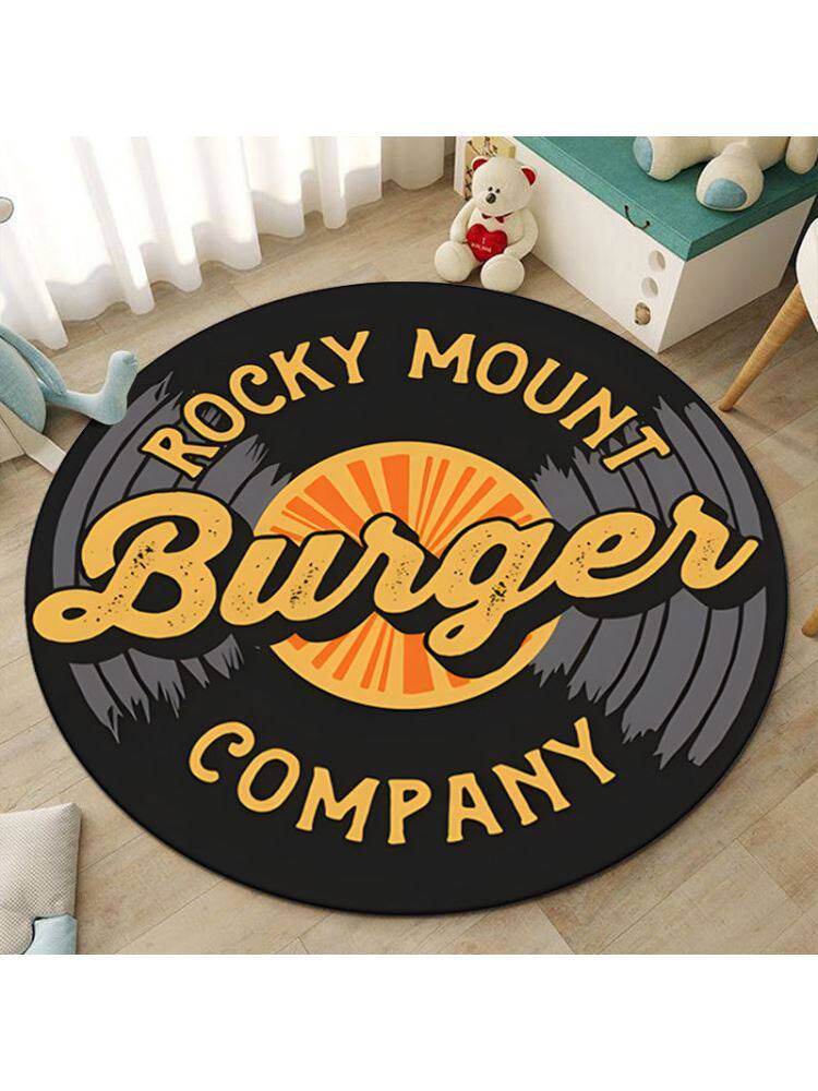 Ins Style Vinyl Record Rug