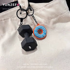 Gym Equipment Keychain