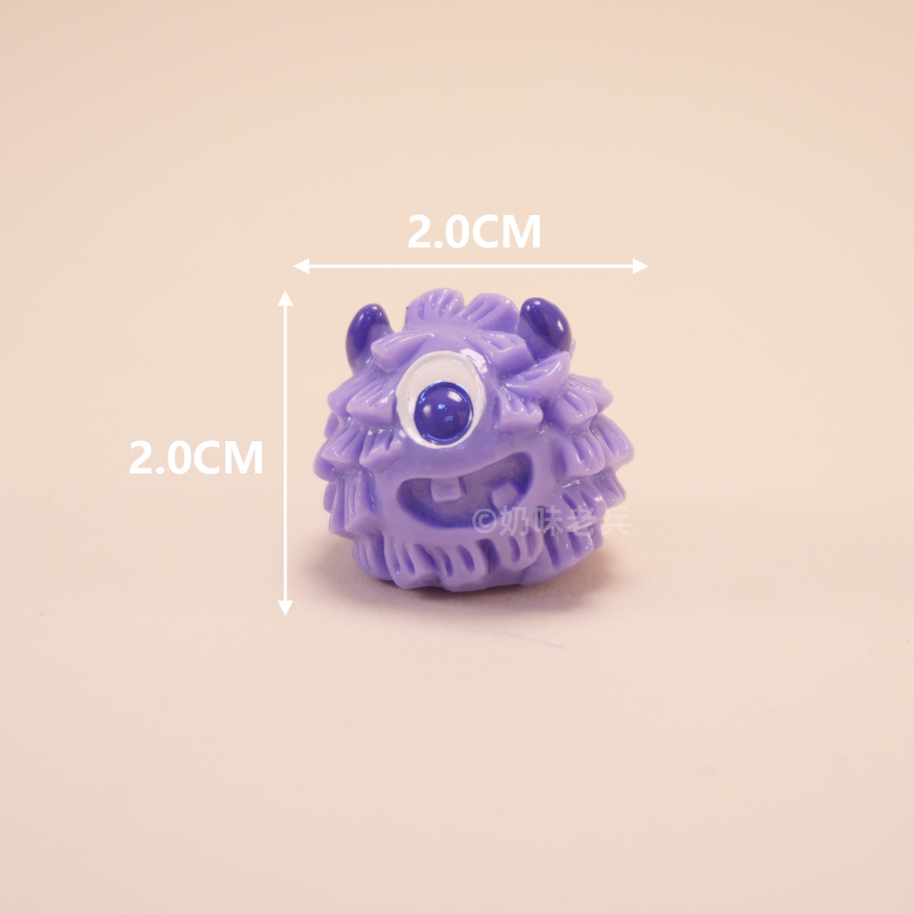 Hairy Monster Mini Figurine Set
