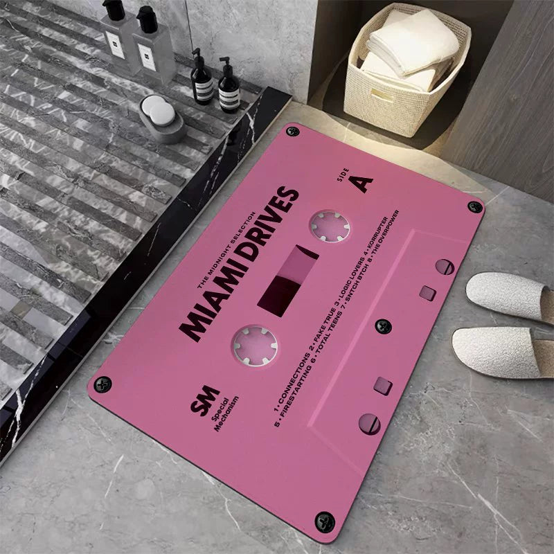 Retro Cassette Floor Mat