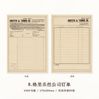 Vintage B5 Memo Pad Collection