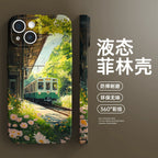 Japanese Spring Town Phone Case