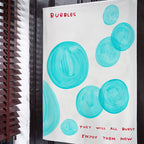 Enjoy The Bubbles Now Tapestry