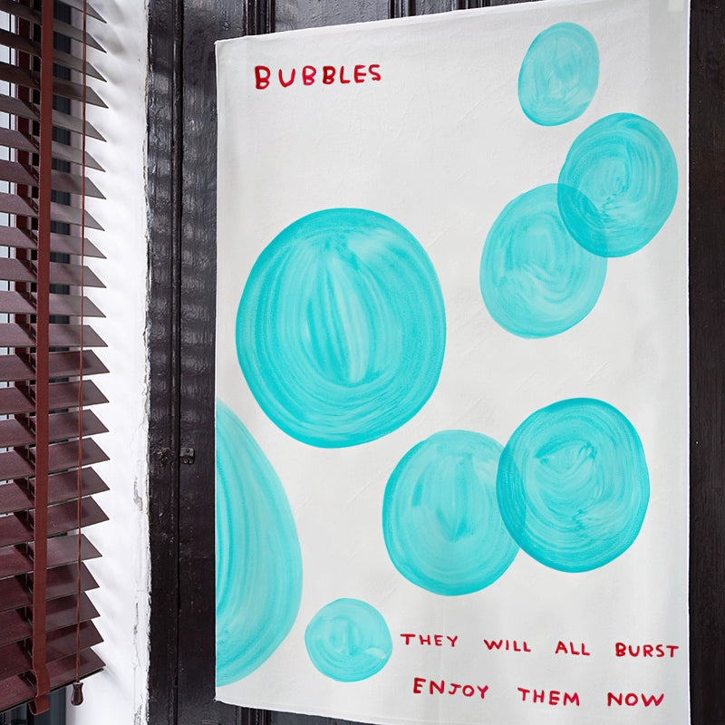 Enjoy The Bubbles Now Tapestry