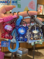 Galaxy Space Bear Keychain