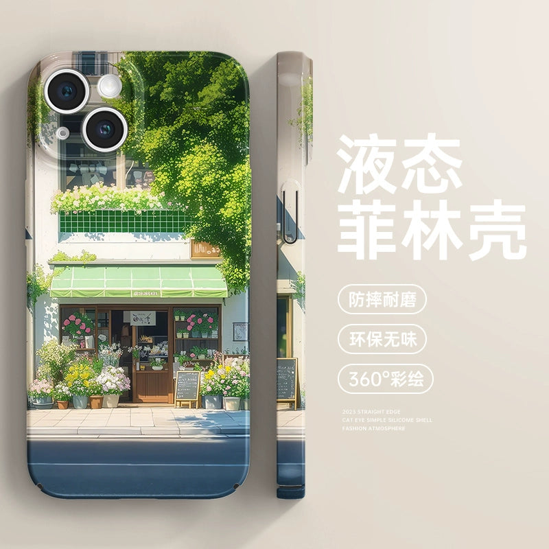 Japanese Spring Town Phone Case