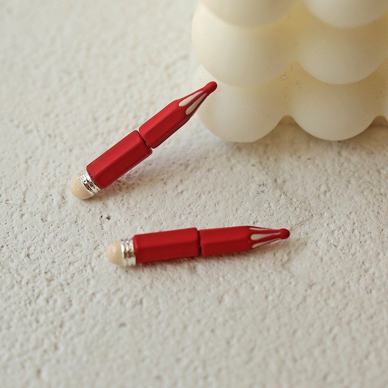 Dripping Pencil Earrings