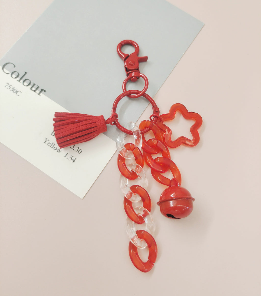Bohemian Tassel Keychain