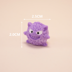Hairy Monster Mini Figurine Set