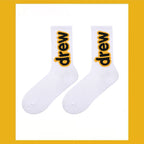 "Drew" Embroidered Ankle Socks