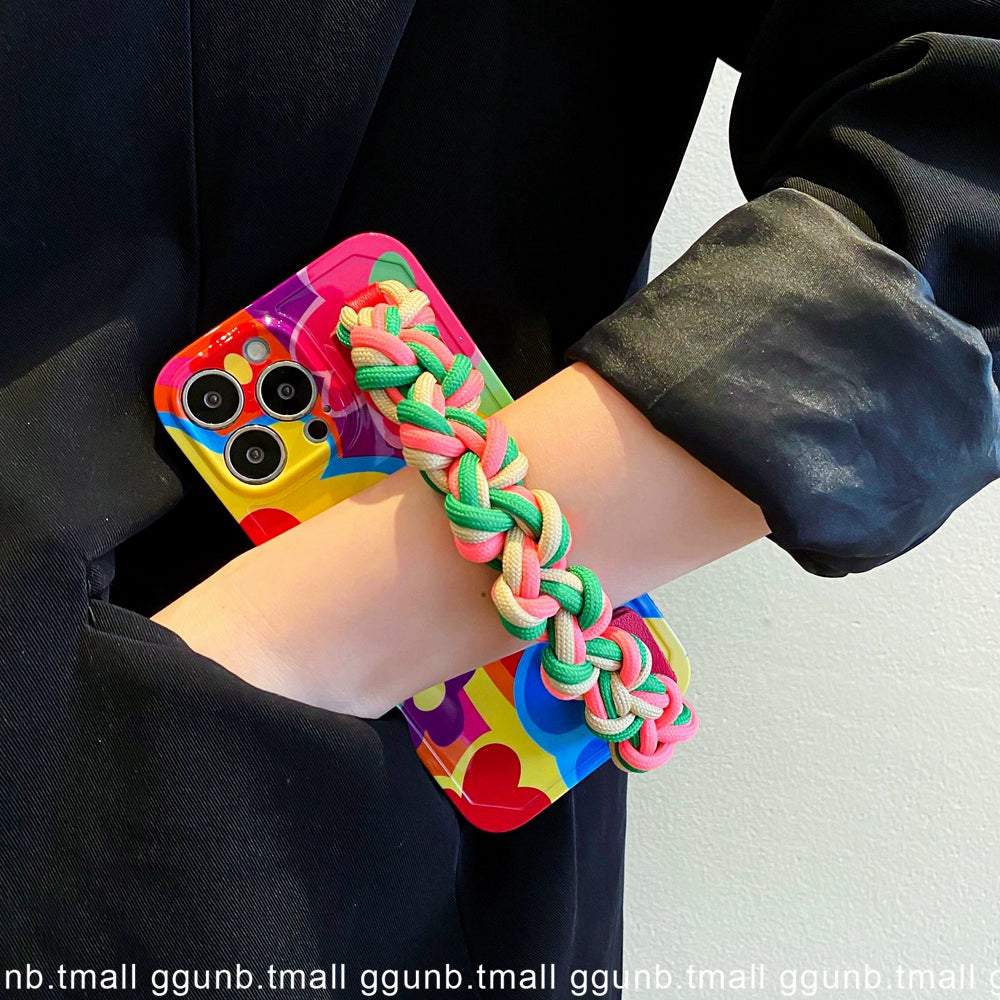 Crochet Wrist Graffiti Phone Case