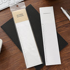 Japanese Style Minimalist Memo Pad Set