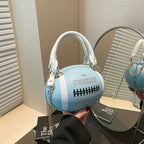 Rugby Ball Crossbody Bag