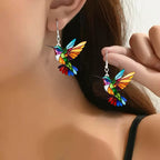 Hummingbird Acrylic Stud Earrings