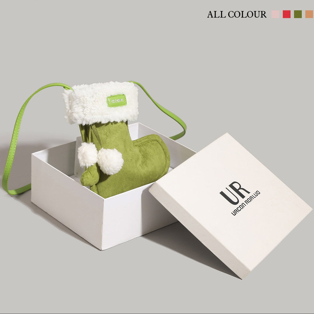 Cozy Boot Mini Crossbody Bag