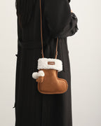 Cozy Boot Mini Crossbody Bag