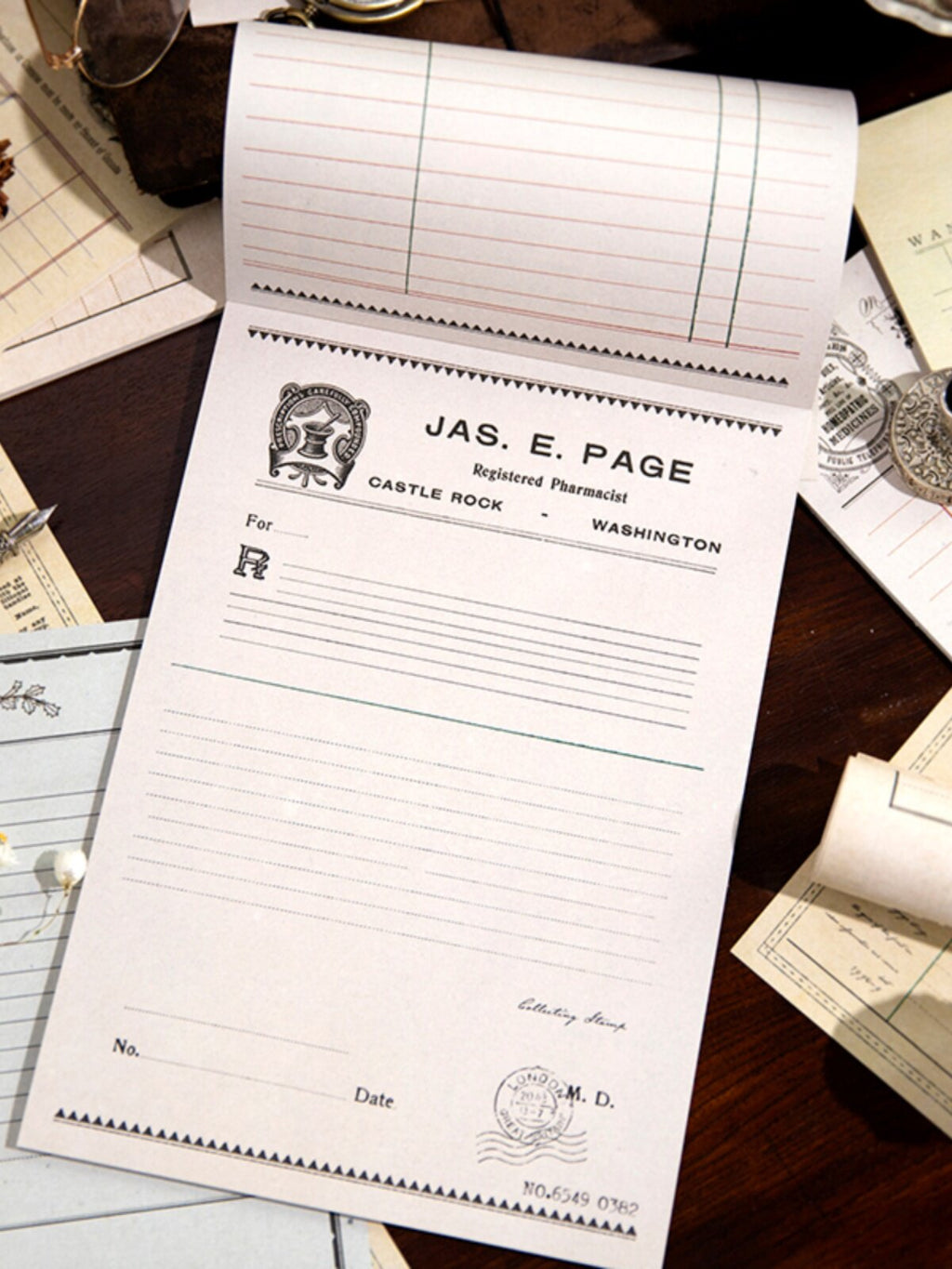 Vintage B5 Memo Pad Collection