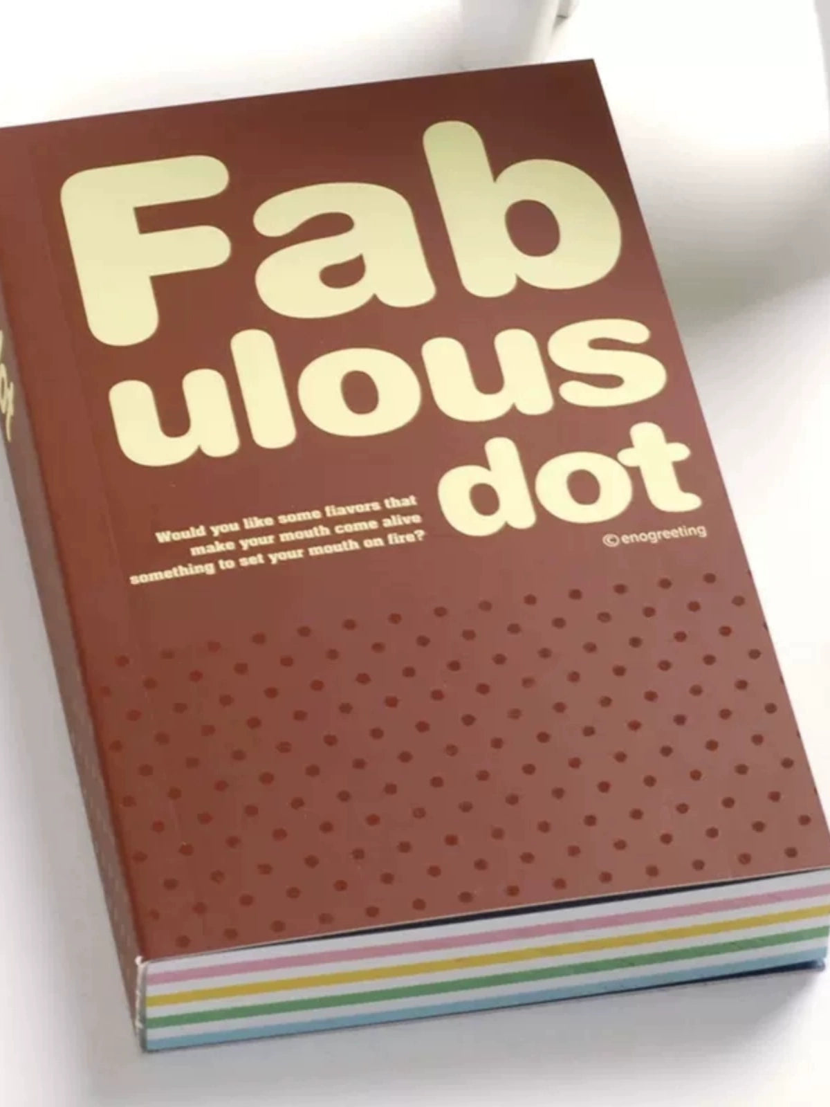 Candy Color Polka Dot Thick Journal